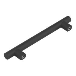 Swirl Adapt+ Straight Household Grab Rail Matt Black 300mm