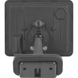 Luceco Essence Outdoor LED Floodlight with Ball Joint Black 10W 1050lm