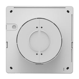 Manrose Quiet Fan X5/ QF100PIRX5OP 100mm (4") Axial Bathroom Extractor Fan with Timer White 220-240V