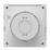 Manrose Quiet Fan X5/ QF100PIRX5OP 100mm (4") Axial Bathroom Extractor Fan with Timer White 220-240V