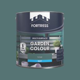Fortress Multi-Surface Garden Paint Matt Thyme 2.5Ltr