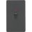 Knightsbridge  45A 2-Gang DP Control Switch Anthracite with LED