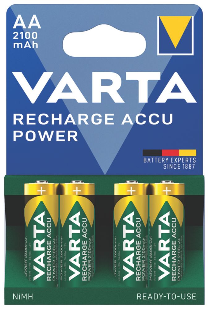 Varta CR2032 Coin Cell Battery 4 Pack - Screwfix