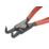 Knipex  External Circlip Pliers 6 3/4" (170mm)