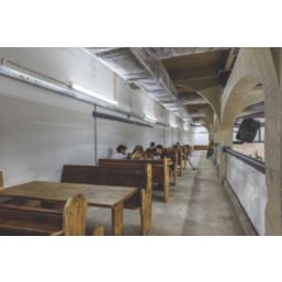 4lite Tornado Twin 4ft LED Non-Corrosive Batten Fitting 40W 4425lm 230V