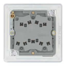 LAP  20A 16AX 3-Gang 2-Way Light Switch  Polished Chrome