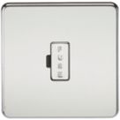 Knightsbridge  13A Unswitched Fused Spur  Polished Chrome