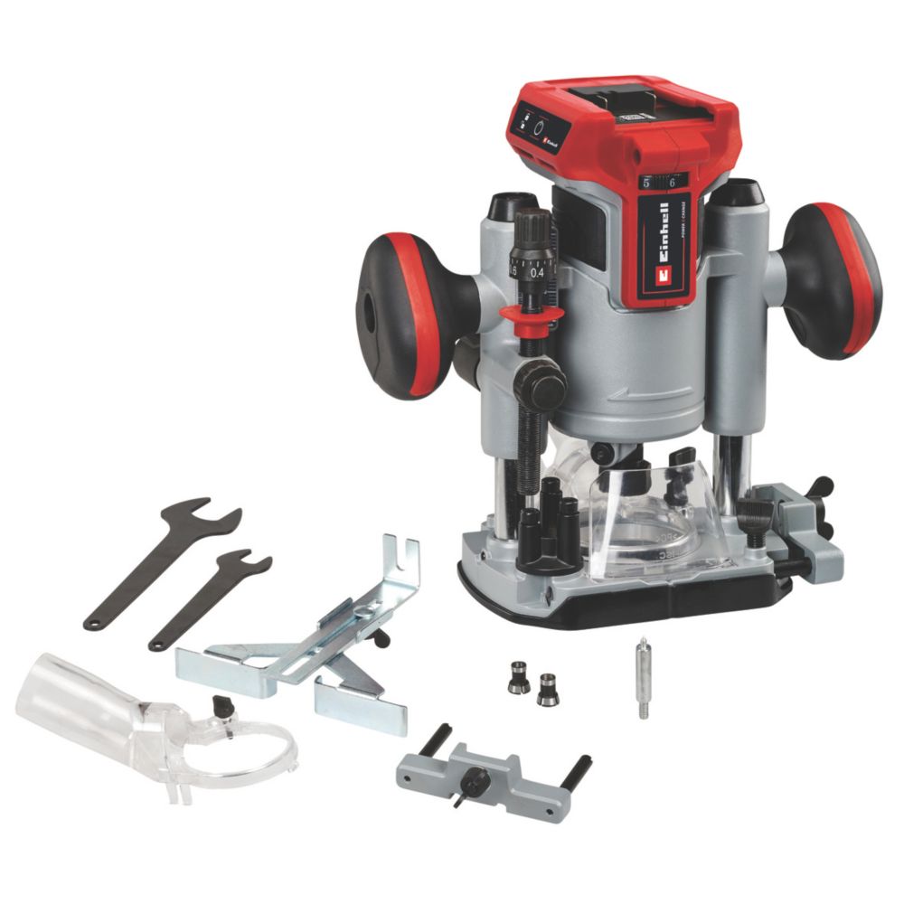 Einhell Professional TP-RO 18 Li BL 18V Li-Ion Power X-Change 6mm & 8mm ...
