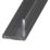 Essentials Black Angle Profile 1m x 25mm x 25mm