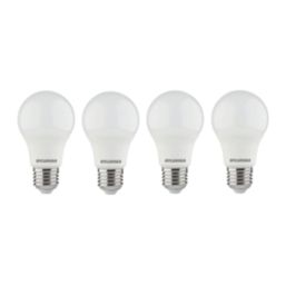Sylvania Toledo E27 GLS LED Light Bulb Frosted 806lm 7W 4 Pack