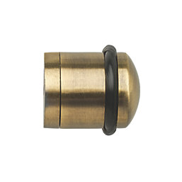 Security Solutions Cylinder Door Stop 31 x 37.5mm Antique Brass
