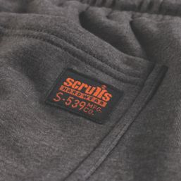 Scruffs Jogger Shorts Charcoal Marl Large 31-40" W