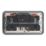 Contactum   13A 2-Gang DP Switched Metal Clad Socket with Neon with White Inserts