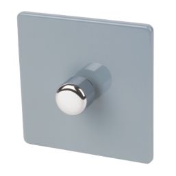 Varilight V-Dim 1-Gang 2-Way  Dimmer Switch  Sky Blue