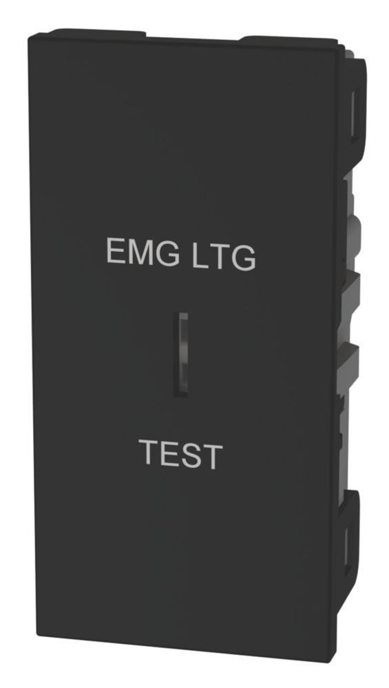 LAP 16AX Modular SP Key Switch Black Screwfix