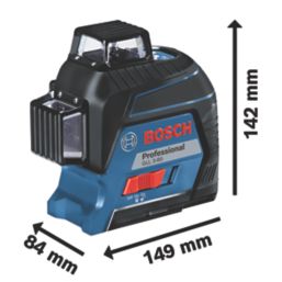 Bosch GLL 3-80 Red Self-Levelling Multi-Line Laser Level