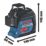 Bosch GLL 3-80 Red Self-Levelling Multi-Line Laser Level