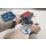 Bosch GKF 18V-8 18V Li-Ion AMPShare 6mm & 8mm Brushless Cordless Palm Router - Bare