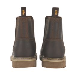 Site Mudguard Size 7 Womens Brown  Steel Toe Cap Safety Dealer Boots