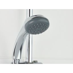 Bristan Zing Rear-Fed Exposed Chrome Thermostatic Mixer Shower