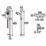 Bristan Zing Rear-Fed Exposed Chrome Thermostatic Mixer Shower
