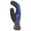 MCR Safety OilTeq General Handling Gloves Blue/Black X Large 1 Pair