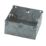 Appleby  1-Gang Galvanised Steel  Knockout Box 35mm