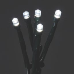 300 LED Indoor & Outdoor Ice White Cluster Christmas Lights