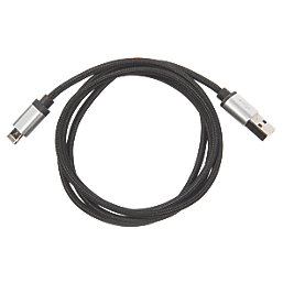 Ring USB-A to Lightning / Micro USB-B Charging Cable 1m