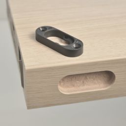 Button-Fix Type 1 Fully Rebated Panel Fixings & Marker Tools Set Charcoal Black & Lime Green 30 Pieces