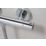 Bristan Zing Rear-Fed Exposed Chrome Thermostatic Mixer Shower