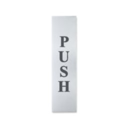 Essentials Push Sign 50mm x 200mm