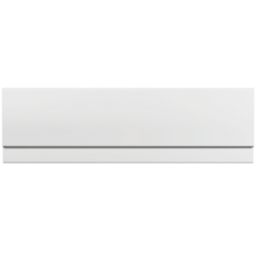 ETAL  PVC Front Bath Panel & Plinth 1700mm White 2 Pack
