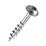 Trend PH/7X30/500 Square Flange Self-Tapping Pocket Hole Screws 30mm No. 7ga x 1 3/16" 500 Pack