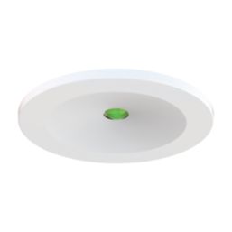 4lite  Fixed  Recessed Non-Maintained Emergency LED Downlight White 2W 110lm 50mm