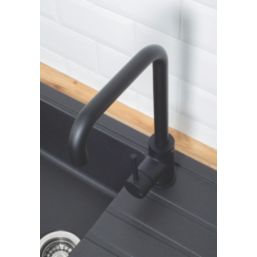 Bristan Lemon Kitchen Mono Mixer Black