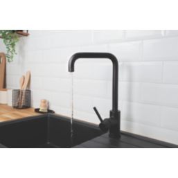 Bristan Lemon Kitchen Mono Mixer Black