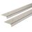Stormguard  Grey Aluminium Stair Tread Covers 1000mm x 57mm x 15mm 2 Pack
