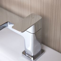 ETAL Lanza Chrome 174mm Deck Mounted Lever 2 Tap Holes Bath Mixer Tap