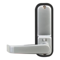 Smith & Locke  Push-Button Lock w/ Handles  37.5mm Silver