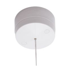 British General  6A 2-Way Pull Cord Switch White