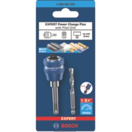 Bosch Expert PowerChange Plus SDS Plus Shank Multi-Material Holesaw Arbor with 85mm Pilot Drill