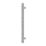 Flomasta Flat Bar 800mm x 500mm 785BTU Chrome Vertical Designer Radiator