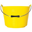 Red Gorilla  Polyethylene Bucket Yellow 22Ltr