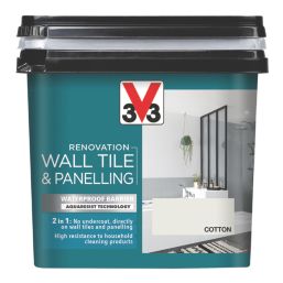 V33 750ml Cotton Satin Tile Paint