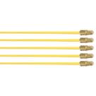 Super Rod CR-YX5 4mm Flexible Yellow Cable Rods 5m 5 Pieces