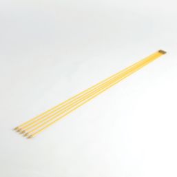 Super Rod CR-YX5 4mm Flexible Yellow Cable Rods 5m 5 Pieces