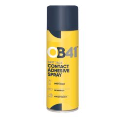 OB41 Fast Tack Spray Adhesive Clear 500ml