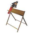 The Handy THSHWCS 25cm Log Capacity Saw Horse with Chainsaw Support