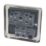 Hager Sollysta WRDP84NBSB 20A 1-Gang 2P+E Control Switch Brushed Steel with LED with Black Inserts